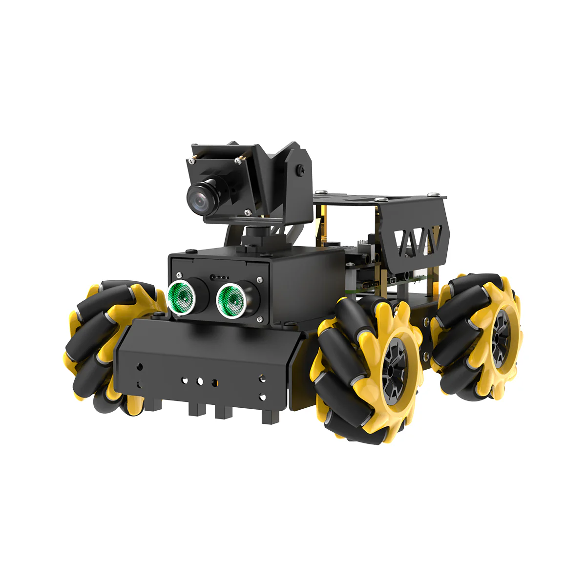 Educational robot with mecanum wheels